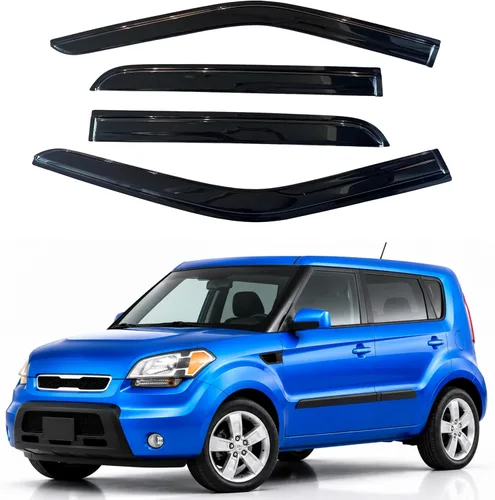 Miniatura 161 de Visor para ventana IG para Hyundai Venue 2020-2023, protector contra la lluvia, adhesivo extra duradero, deflector de viento para lado