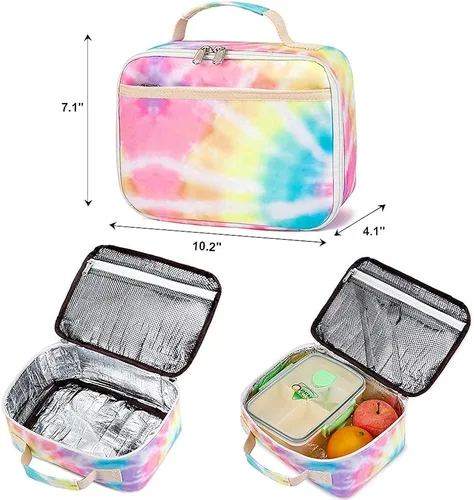 Miniatura 5 de CAMTOP Juego de morral y lonchera para niñas de preescolar y primaria