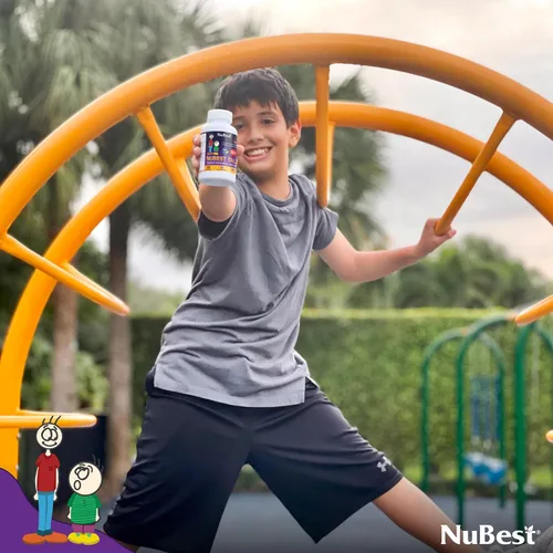 Miniatura 8 de NuBest Alta fórmula de fuerza ósea de alta calidad para 10+, inmunidad mejorada y salud general para mayores de 10 años con calcio, vitamina D3