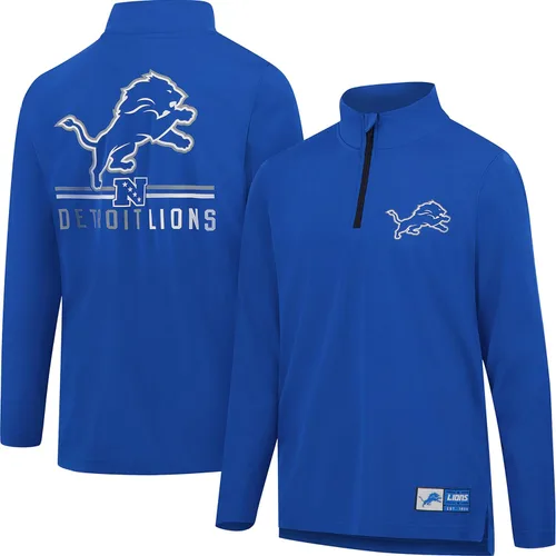 Miniatura 7 de Ultra Game Men's NFL Official Super Soft Quarter Zip Long Sleeve T-Shirt