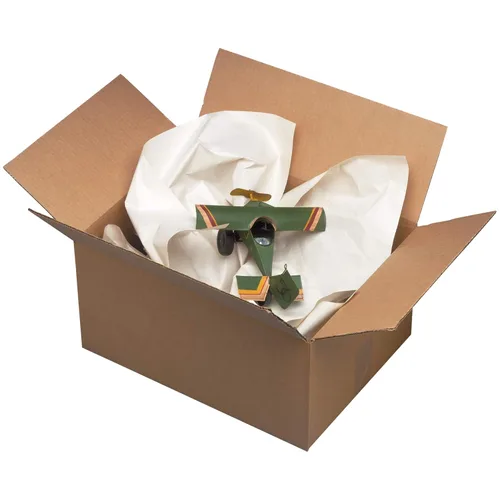 Miniatura 3 de Aviditi Hojas de papel de embalaje de papel de periódico, 18.0 in de largo x 12.0 in de ancho, 100% reciclado, caja de 3300, blanco, ideal