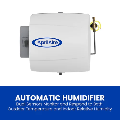 Miniatura 2 de AprilAire 500 Humidificador para toda la casa, humidificador automático y compacto para conectar al sistema de ventilación, humidificador de gran