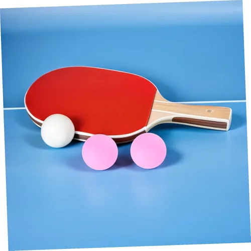 Miniatura 5 de 150 bolas de pingpong rosadas sin costuras para actividades de fiesta, entrenamiento y entretenimiento, pelotas de tenis de mesa de plástico