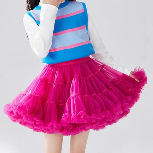 Miniatura 5 de Falda tutú para adultos, tutú elástico clásico para mujeres y adolescentes, faldas de ballet para fiestas, bodas, Halloween, Navidad