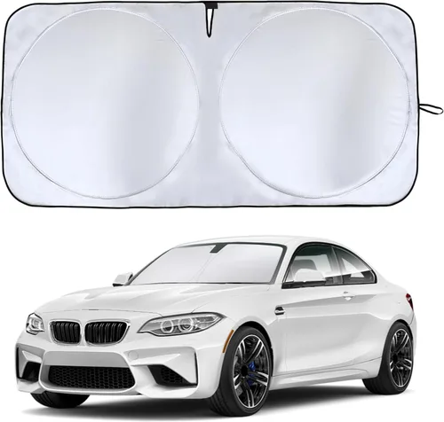 Miniatura 8 de Econour Parasol para parabrisas de Jeep Wrangler JK JL JLU 4xe y Gladiator JT, parasol plegable para ventana delantera, rayos UV y protector térmico