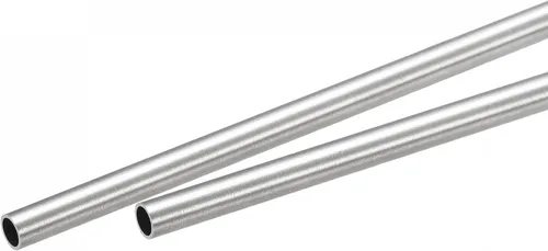 Miniatura 21 de uxcell Tubo de acero inoxidable 316, tubo de 0.039 in de diámetro exterior de 0.006 in de grosor de pared de 9.843 in de longitud, 2
