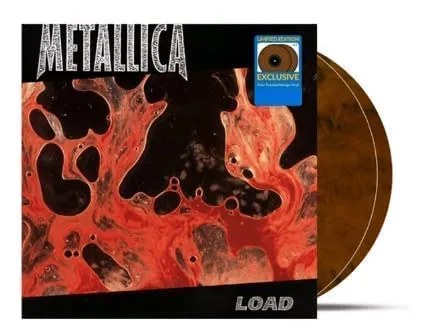 Metallica Load Orange Vinyl, Twisted Orange Record