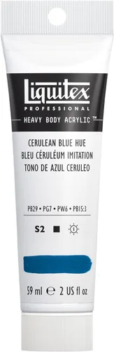Miniatura 166 de Liquitex Pintura Acrílica Profesional de Cuerpo Pesado, Tubo de 2 oz (59ml), Rojo Fluorescente