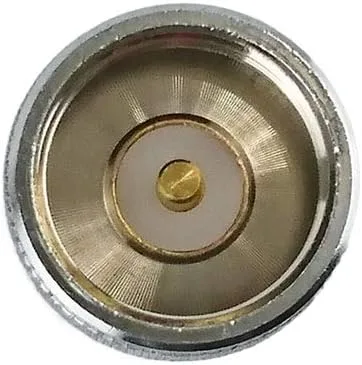 Miniatura 5 de NMO a SO-239 UHF Adaptador de montaje de antena de latón hembra hecho de latón cromado resistente