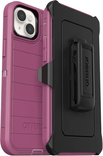 Miniatura 5 de OtterBox Defender Series - Funda de edición sin pantalla para iPhone 14 Plus (solamente), clip de funda incluida, protección de defensa microbiana