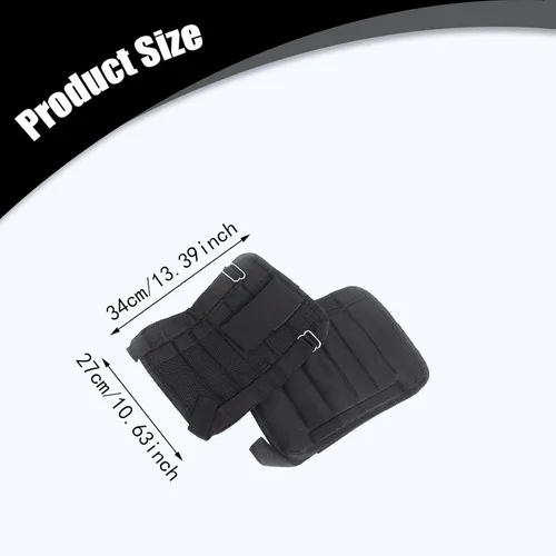 Miniatura 5 de Vaveren 2 piezas de pesas de tobillo entrenamiento de fuerza unisex suministros equipo cómodo pesas de piernas para aeróbicos, baile, gimnasio
