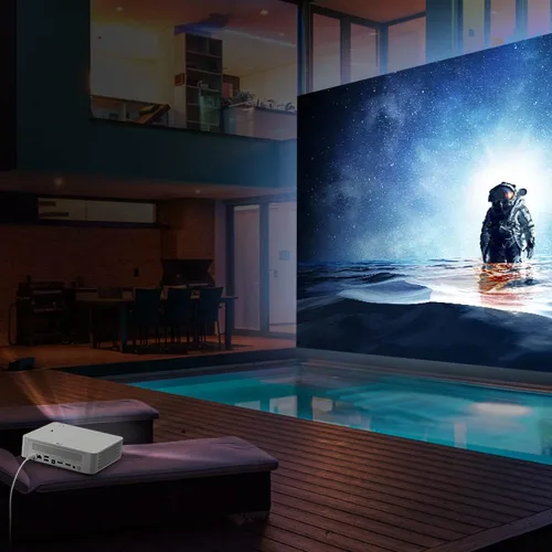 Miniatura 4 de LG PF610P Proyector CineBeam de 120 pulgadas Full HD (1920 x 1080) LED portátil inteligente para cine en casa, 1000 lúmenes ANSI, video, Disney+