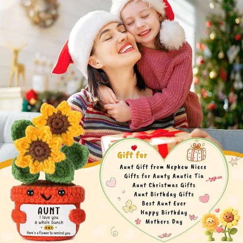 Miniatura 2 de LuoHere Regalos de Tía Regalos de Navidad y Cumpleaños de Tía de Sobrino Sobrina, Mejores Regalos de Tía para Mujeres Ideas para el Día de la Madre