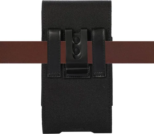 Miniatura 6 de Funda de nailon extra grande para teléfono celular con clip para cinturón para Samsung Galaxy S21 Ultra S22 Ultra S23 Ultra A05 A14 A04e A23 A13