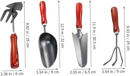 Miniatura 6 de 1Set Garden Tool Durable Gardening Shovels and Trowels for Planting Weeding and Digging for Home Gardening and Outdoor Activities