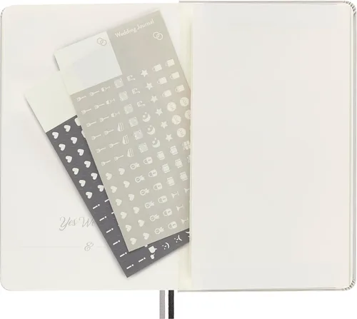 Miniatura 7 de Recetario Moleskine Passion, cuaderno para recetas, tapa dura, grande, de 5" x 8.25", rojo escarlata, 400 páginas