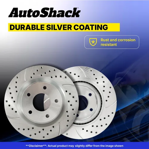 Miniatura 8 de AutoShack Rotores de freno delantero para Chevrolet, Cruze 2011-2019 Sonic 2012-2020 Bolt EV 2017-2023, FWD L4 1.4L 1.6L 1.8L - Revestimiento