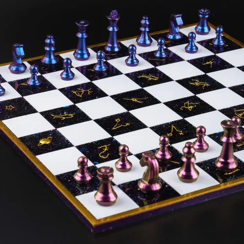 Miniatura 6 de NiArt Kit de moldes de silicona para fundición de resina de 11 x 11 pulgadas, juego de tablero y piezas 3D, manualidades, bandeja epoxi UV