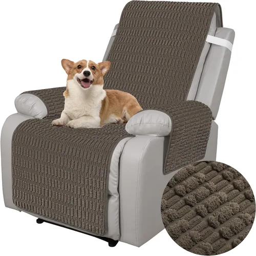 Miniatura 28 de Foxdecor Juego de 2 fundas antideslizantes para reposabrazos de sillón, fundas para reposabrazos de sillón, fundas para reposabrazos de sofá, fundas