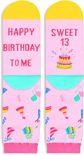 Miniatura 3 de Zmart Gifts for Teenage Teen Girls, Funny Crazy Silly Novelty Socks for Teens