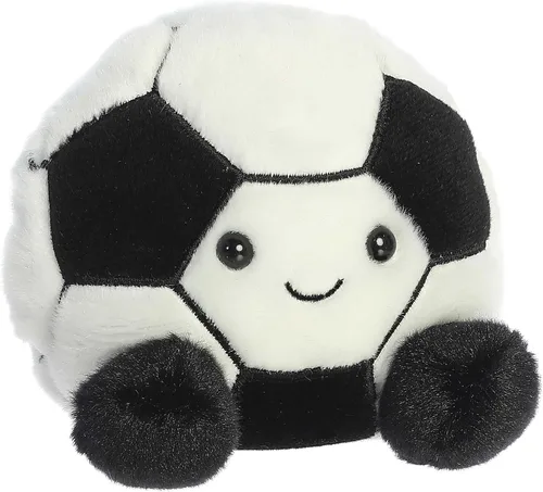 Miniatura 3 de Aurora® Adorable Palm Pals™ Striker Soccerball™ Animal de peluche - Divertido coleccionable para niños y coleccionistas adultos - Perfecto