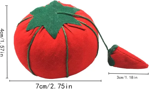 Miniatura 4 de Fbshicung Juego de herramientas de costura de 140 piezas, incluye cojín de pasador de tomate, pasadores de cabeza de bola de vidrio, agujas