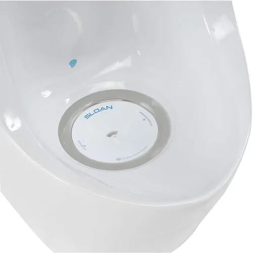 Miniatura 3 de Sloan WES-4000 Urinario sin agua - Blanco, 22-5/8" x 15-3/8" x 14