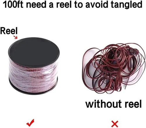 Miniatura 2 de Braided - Fundas para cables - Telar de alambre expandible de PET de 1/2 "-25 pies, malla oculta de alambre Braided para cable de video de Negro
