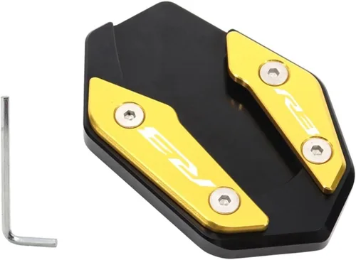 Miniatura 15 de Soporte de extensión lateral de pie para motocicleta para Yamaha YZF R3 R25 MT03 MT25 2019 2022 MT 03 25 R 3 25 (color: MT03 azul)