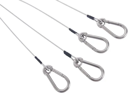 Miniatura 4 de Arnés resistente de acero inoxidable de grado marino para cangrejo de 4 brazos, para trampa de langostinos y maceta de camarones