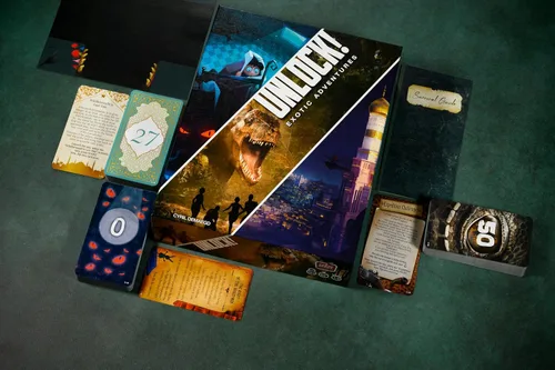 Miniatura 6 de Juego de cartas de aventuras exóticas – Aventura cooperativa inspirada en la sala de escape, divertido juego familiar para niños y adultos, a partir
