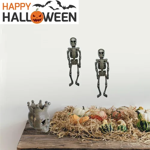 Miniatura 5 de BSTGIFTS Tronco de gas de calavera de hierro fundido para fogatas, chimenea, decoración de esqueleto de Halloween, regalos de fiestas de Halloween