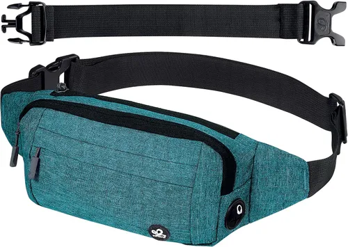 WATERFLY Riñonera de Cintura: Bolso Pequeño de Cadera, Riñonera, Bolso de Fanny, Paquete de Fanny, Riñonera, Bolso de Cintura, Riñonera, Bolso de