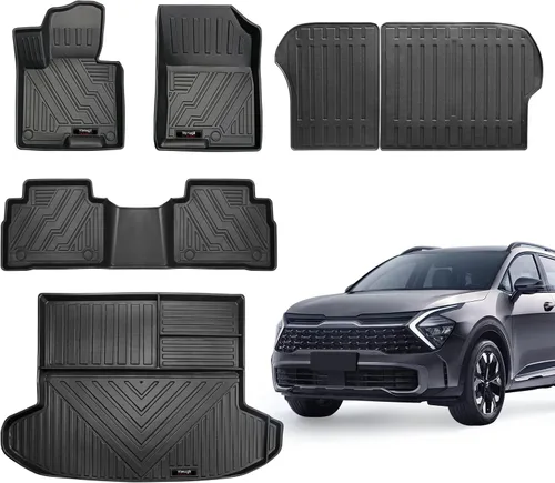 Alfombrillas personalizadas para Kia Sportage 2023, 2024 2025, forro de carga y respaldo, protección TPE para todo tipo de clima, accesorios Kia