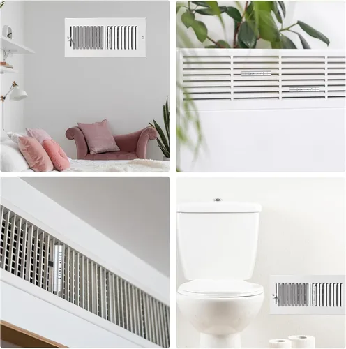 Miniatura 5 de Weysat Ambientador de aire para toda la casa, 6 unidades, difusor pasivo esencial, clips de ventilación, colocación más fácil, filtro de horno HVAC