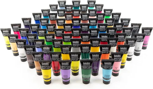 Miniatura 14 de Liquitex BASICS: juego de 72 tubos de pintura acrílica, 22ml (0.74 onzas)