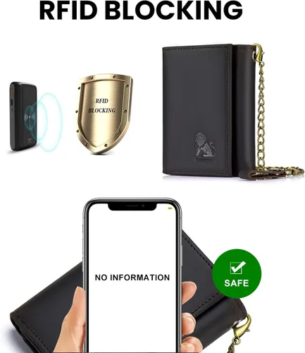 Miniatura 6 de BAIGIO Cartera Mem, Marrón oscuro, Casual