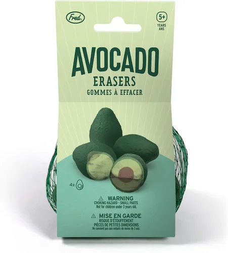 Miniatura 3 de Genuine Fred Borradores de aguacate, juego de 4, verde