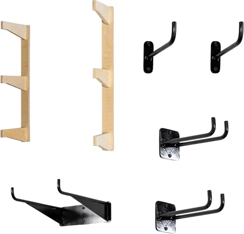 Miniatura 10 de Rastrillo de gancho/pala/estante de cable (48 pulgadas) (Bundle A)