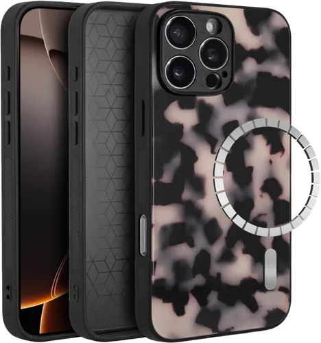 Miniatura 11 de Funda para iPhone 17 Pro, [Compatible con Magsafe] [Protección Completa de la Cámara], Cubierta Protectora Antichoque de Tortuga para Mujeres, Funda