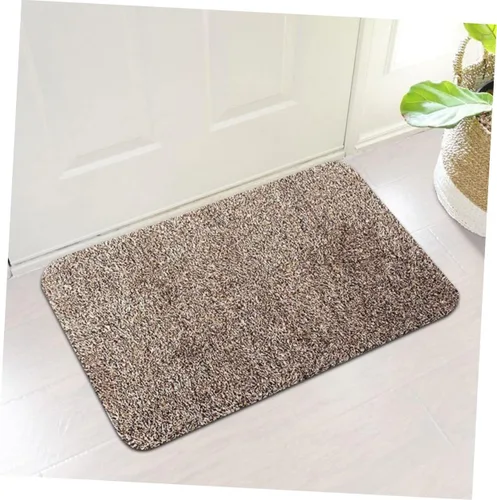 Miniatura 2 de Toddmomy Tapete antideslizante para puerta de entrada interior y exterior, tapete de cachemira para exteriores, no interior, entrada, absorbente