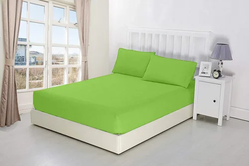 Miniatura 22 de Crown Collection Sábanas bajeras de 600 hilos, 100% algodón egipcio, 8 piezas, bolsillo profundo de 12 pulgadas con 16 fundas de almohada