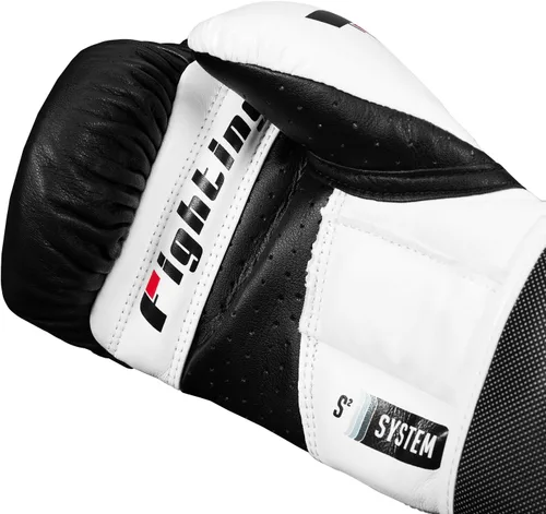 Miniatura 3 de Fighting Sports S2 Gel Power Sparring Guantes Negro/Blanco, 14 oz