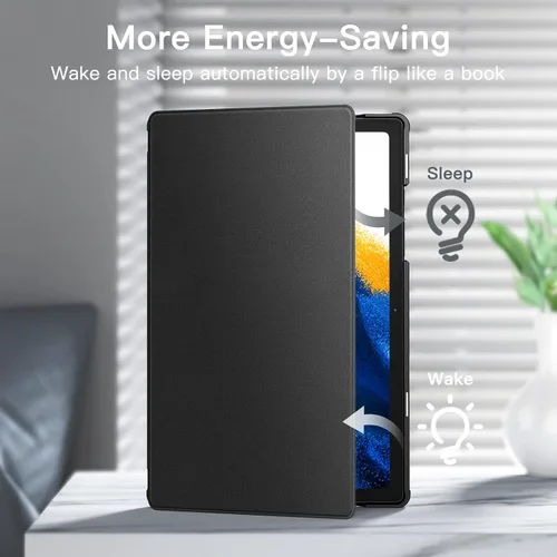 Miniatura 5 de JETech Funda para Samsung Galaxy Tab A8 de 10.5 pulgadas 2022 (SM-X200/X205/X207), cubierta protectora de tableta Slim Folio con soporte