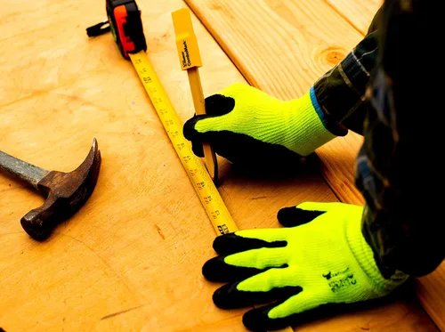 Miniatura 4 de G & F Products - Juego de 12 guantes de trabajo recubiertos de látex, doble capa para construcción, jardinería, uso pesado