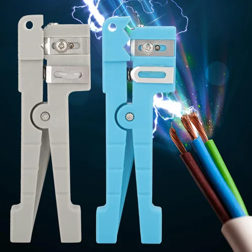 Miniatura 4 de Bewinner Kit profesional de pelacables de fibra óptica y pelacables coaxiales, 45-162 y 45-163 para cortar eficientemente, multimodo y varias