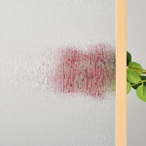 Miniatura 8 de Película de privacidad de agua transparente, no adhesiva, calcomanía decorativa, película de vidrio translúcido para ventana y puerta, anti-UV, 17.3