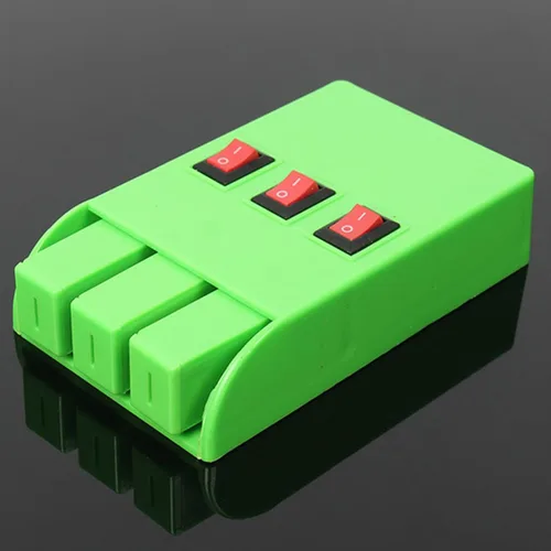 Miniatura 4 de Conjunto de fuente de luz paralela de tres vías Fuente de tres canales Física Óptica Herramienta de experimento para estudiantes junior Óptica