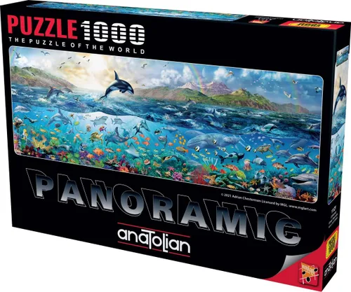Miniatura 2 de Anatolian Puzzle - Ocean Panorama, rompecabezas de 1000 piezas, #1121