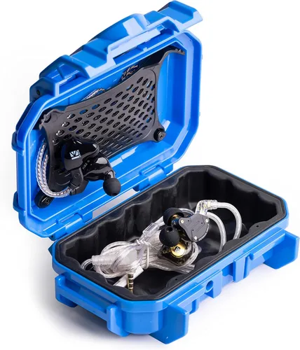 Miniatura 11 de Evergreen Fundas protectoras para monitor de oído para IEM - Impermeable/Fabricado en Estados Unidos - Adecuado para KZ ZS10/ZS10 52 Negro